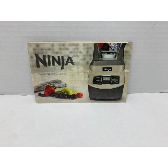 Manual Booklet Ninja Inspirational Guide Health Recipe Tips - Picture 1 of 2